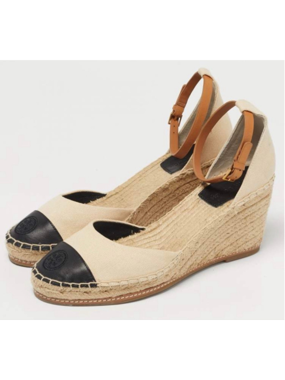 Women's Tory Burch Espadrilles, Beige & Black